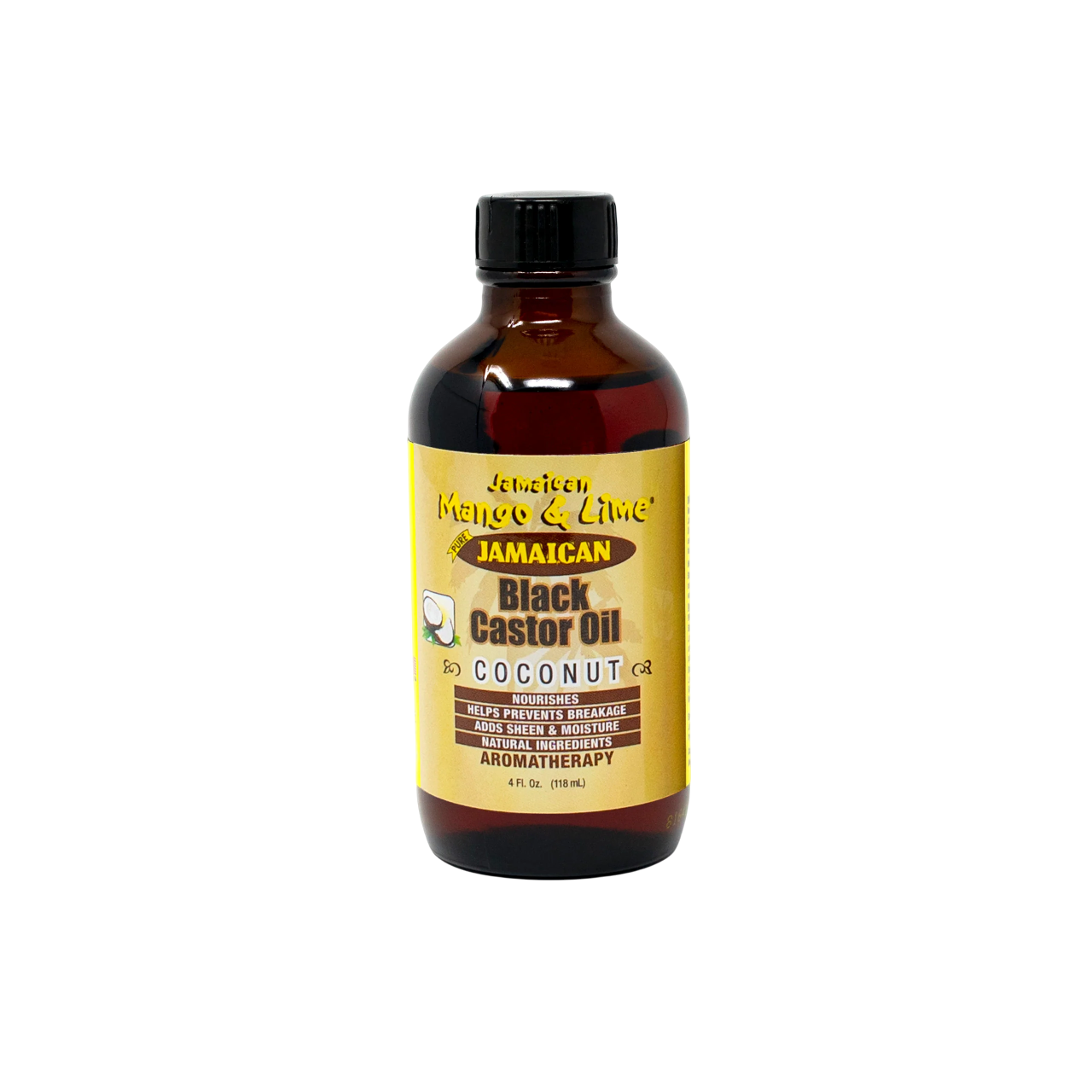 Jamaican M&L Black Castor Oil Coconut 4oz.